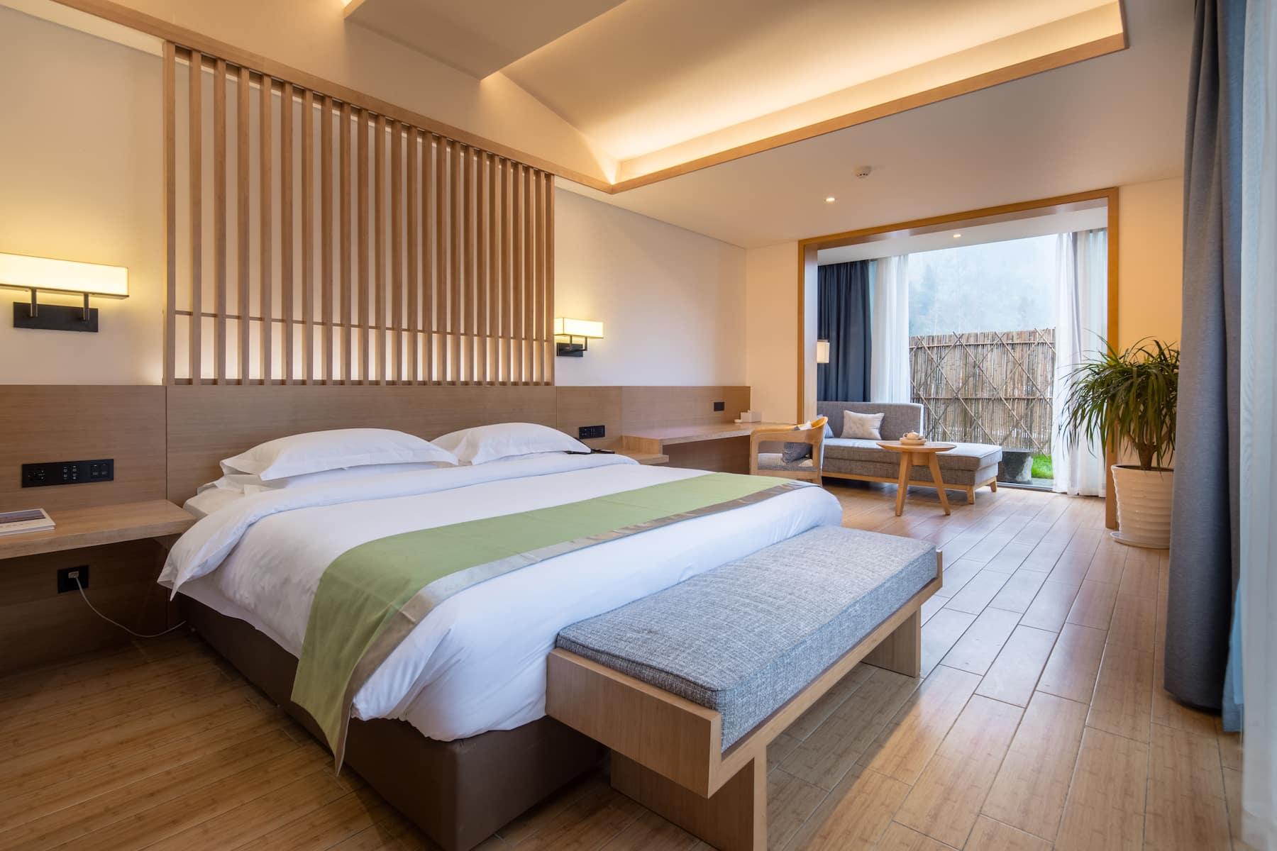 Howard Johnson Huashuiwan Hot Springs Resort Chengdu Bagian luar foto